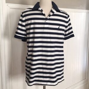 Men’s Nautica striped polo shirt